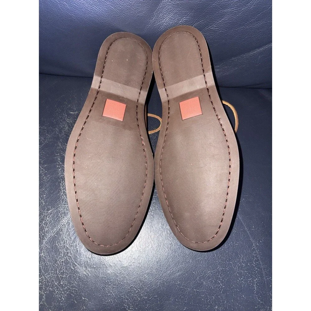 Cole Haan G+ Bowside BoatShoe Cognac Leather Men's Size 9.5 NWOB Loafer C42132
